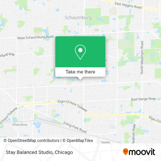 Stay Balanced Studio map
