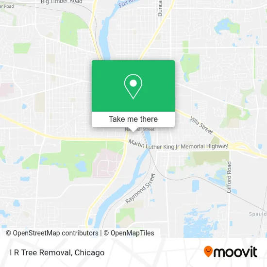 I R Tree Removal map