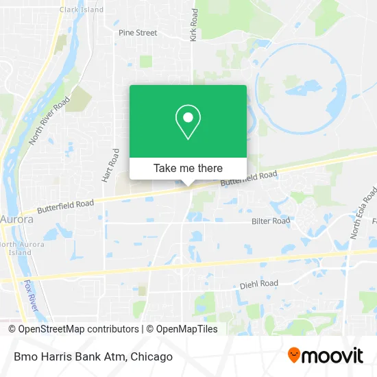 Bmo Harris Bank Atm map