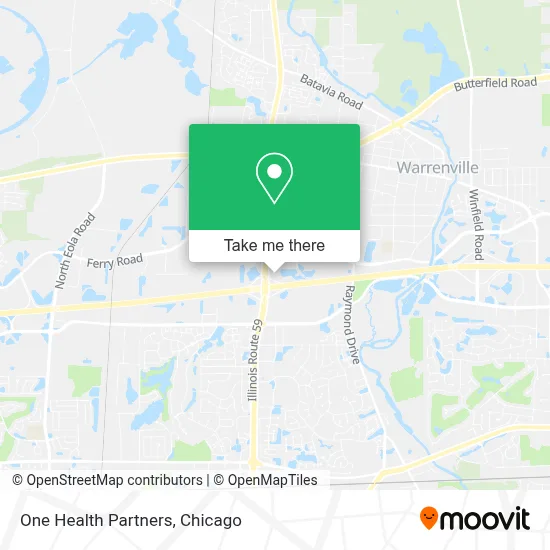 One Health Partners map
