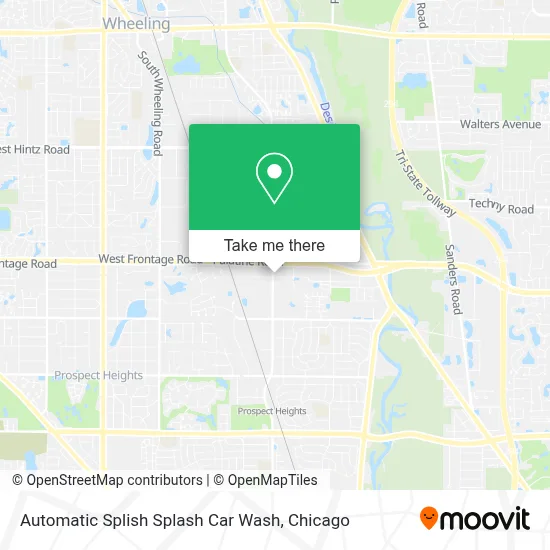 Automatic Splish Splash Car Wash map