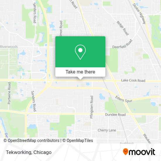 Tekworking map