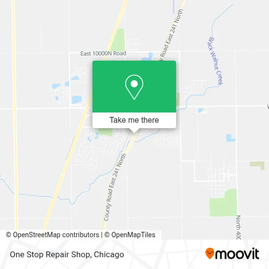 One Stop Repair Shop map