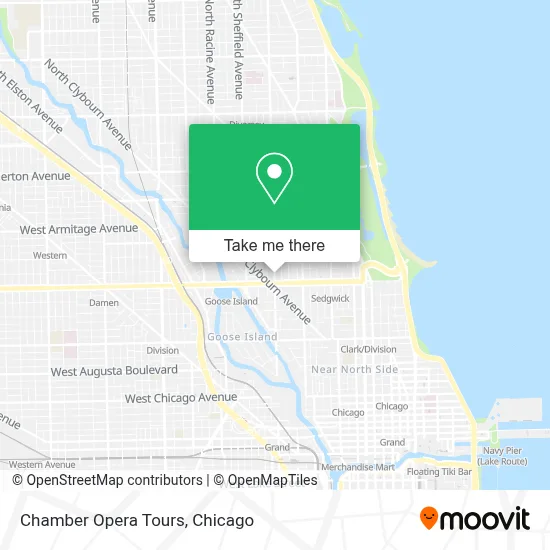 Chamber Opera Tours map