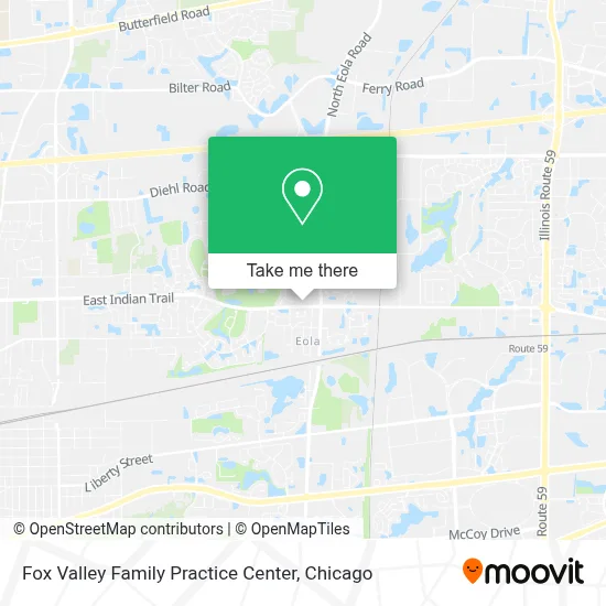 Fox Valley Family Practice Center map