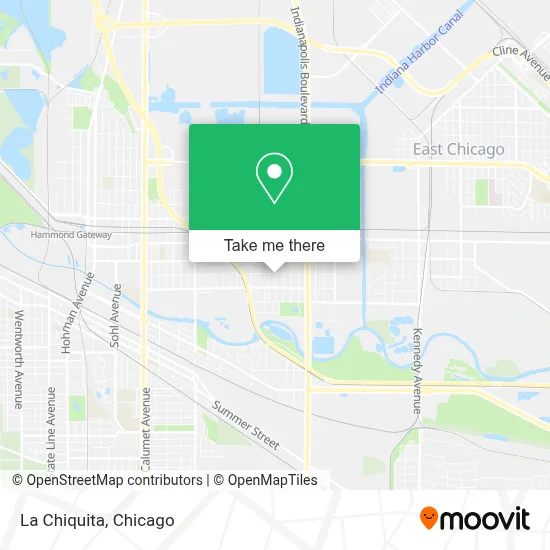 La Chiquita map