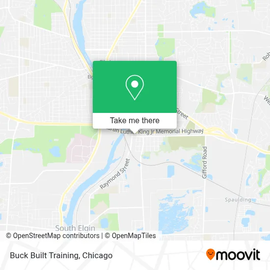 Buck Built Training map