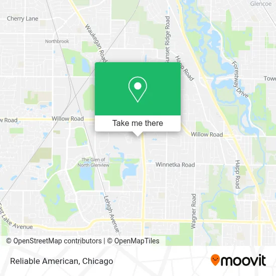 Reliable American map