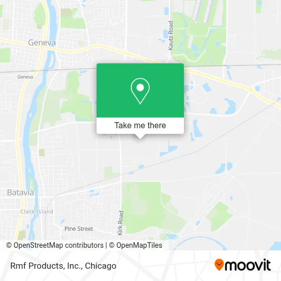 Rmf Products, Inc. map