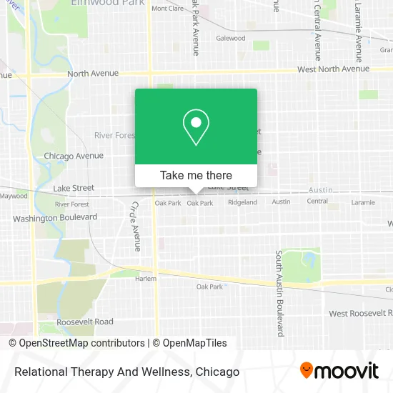 Relational Therapy And Wellness map
