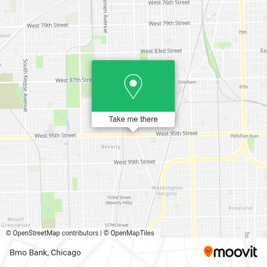 Bmo Bank map