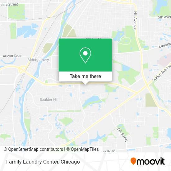 Family Laundry Center map
