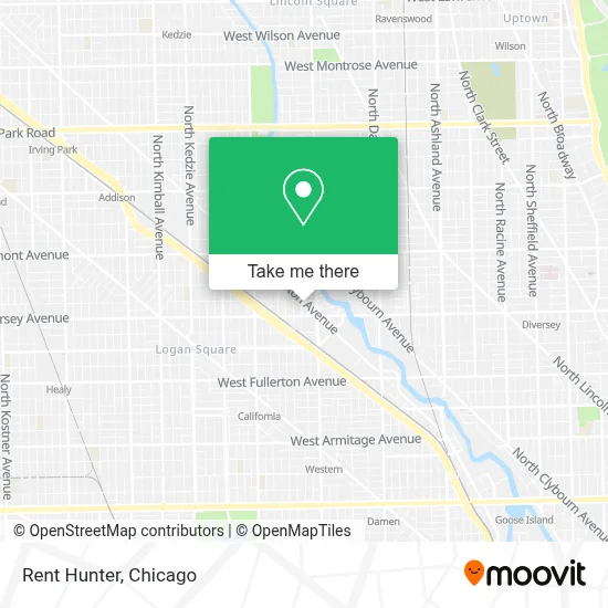 Rent Hunter map