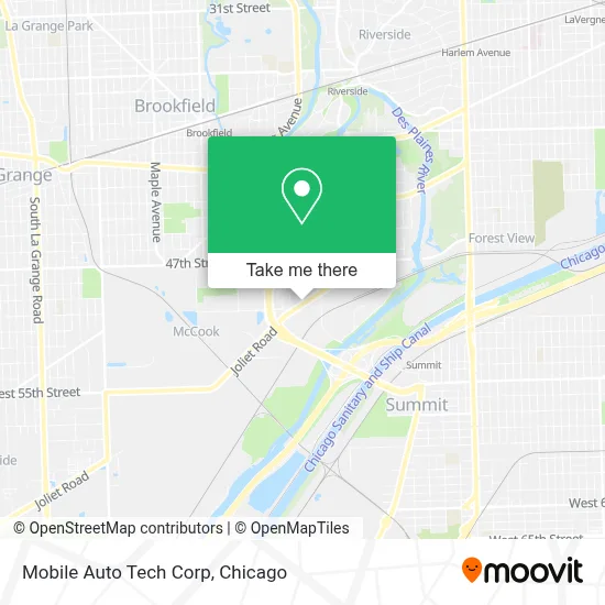 Mobile Auto Tech Corp map