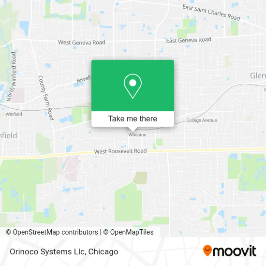 Orinoco Systems Llc map