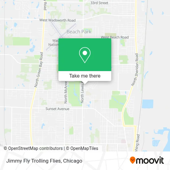 Jimmy Fly Trolling Flies map