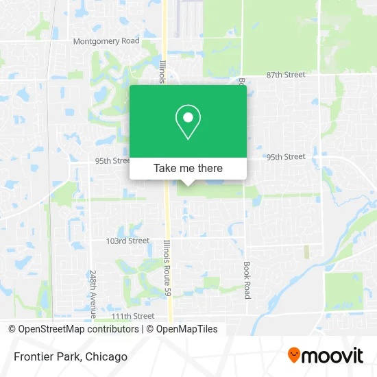 Frontier Park map