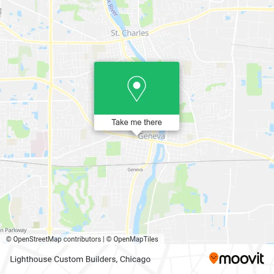 Lighthouse Custom Builders map
