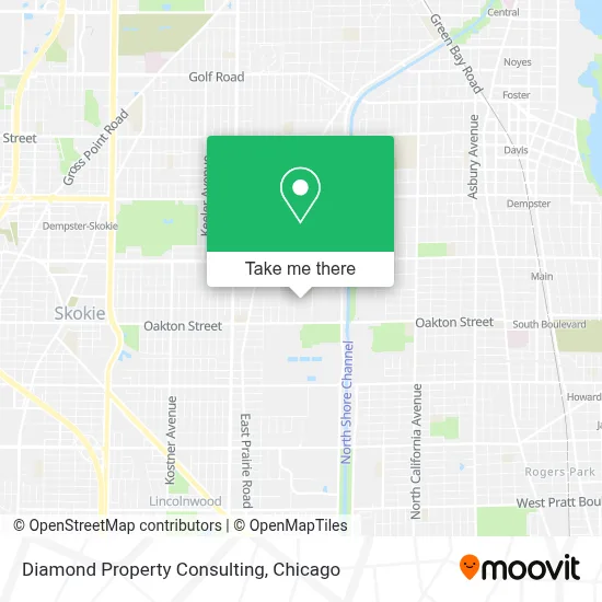 Diamond Property Consulting map