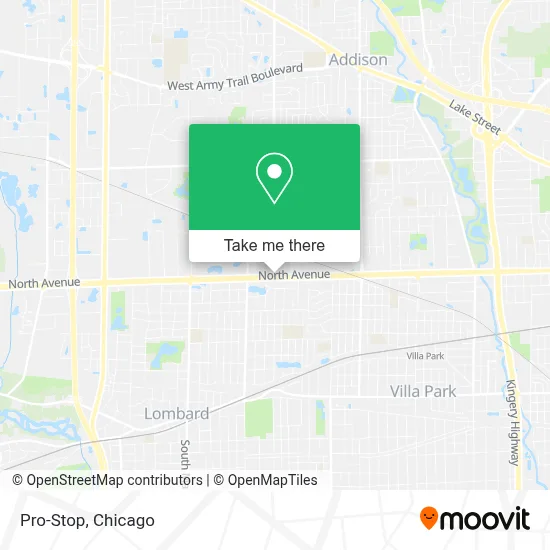 Pro-Stop map
