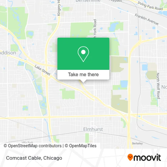 Comcast Cable map