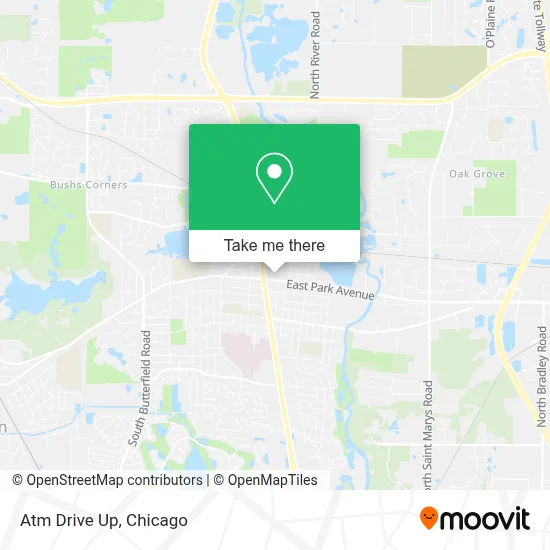 Atm Drive Up map