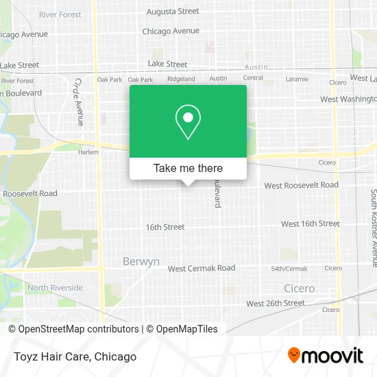 Toyz Hair Care map