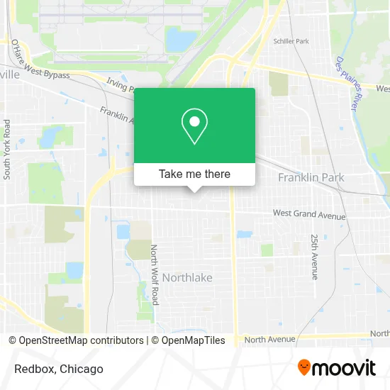 Redbox map