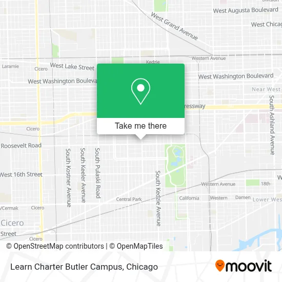 Learn Charter Butler Campus map