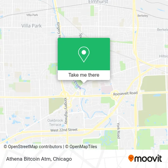 Athena Bitcoin Atm map