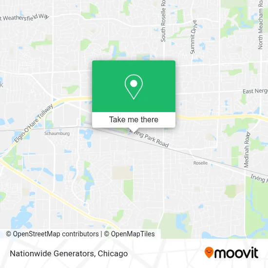 Nationwide Generators map