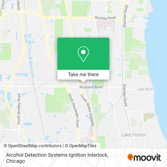 Alcohol Detection Systems Ignition Interlock map