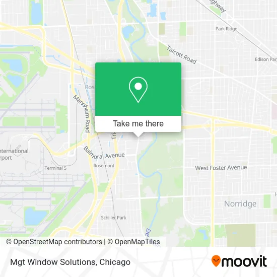Mgt Window Solutions map