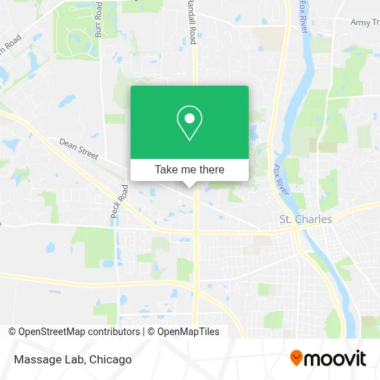 Massage Lab map