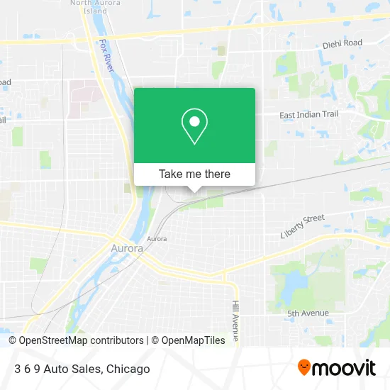 3 6 9 Auto Sales map