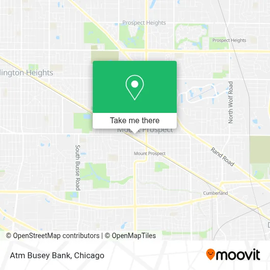 Atm Busey Bank map