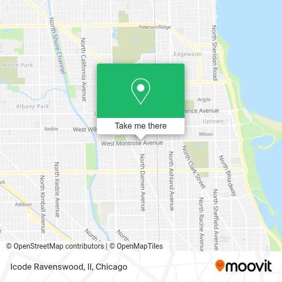 Icode Ravenswood, Il map