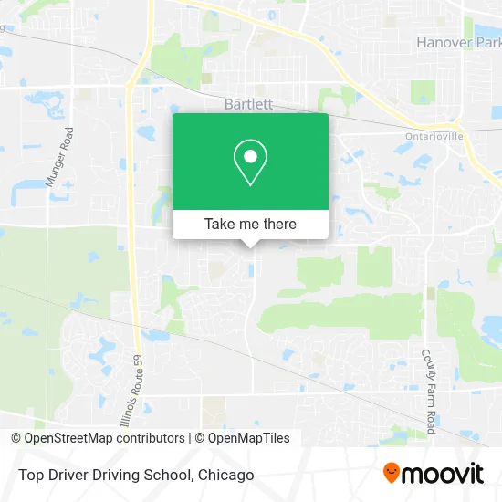 Top Driver Driving School map