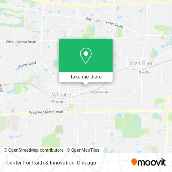 Center For Faith & Innovation map