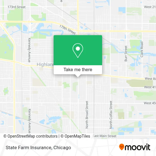 State Farm Insurance map