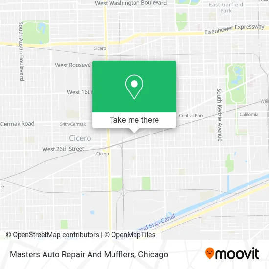 Masters Auto Repair And Mufflers map