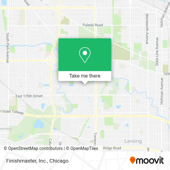 Finishmaster, Inc. map