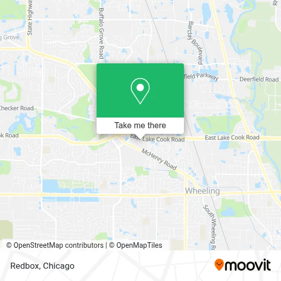 Redbox map