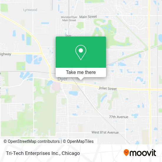 Tri-Tech Enterprises Inc. map