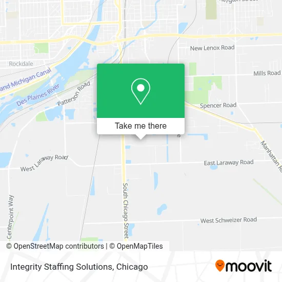 Integrity Staffing Solutions map