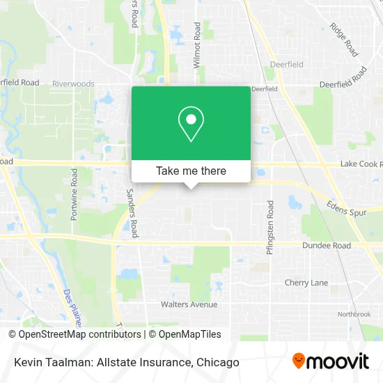 Kevin Taalman: Allstate Insurance map