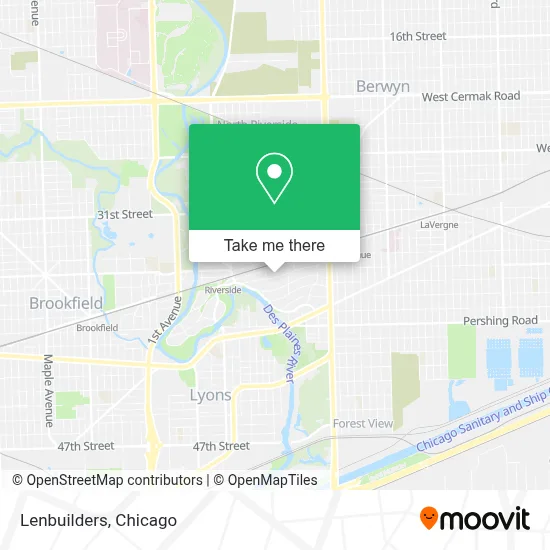 Lenbuilders map