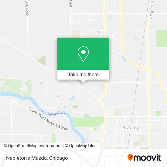 Napleton's Mazda map