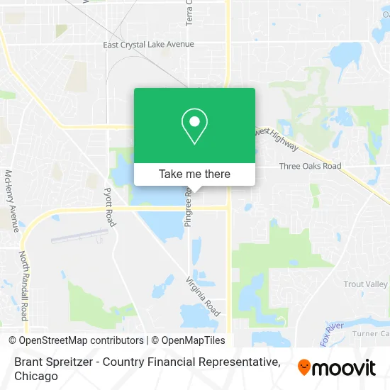 Brant Spreitzer - Country Financial Representative map