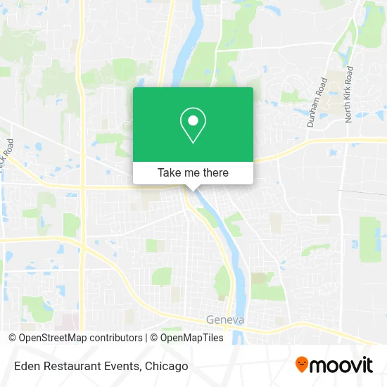 Eden Restaurant Events map